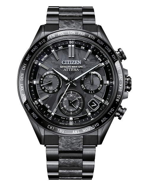 ATTESA HAKUTO-R Black Dial Super Titanium with DLC Coating ATTESA HAKUTO-R Black Dial Super Titanium with DLC Coating